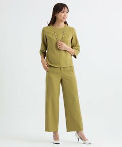 TRANS WORK / トランスワーク その他パンツ | 【セットアップ】【ウォッシャブル】ダブルツイルパンツ