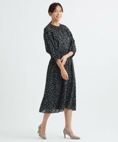 TRANS WORK / トランスワーク ロング・マキシ丈スカート | 【セットアップ】【ウォッシャブル】ヴィンテージフローラルプリントスカート