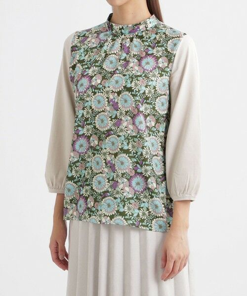 TRANS WORK / トランスワーク ニット・セーター | 【ウォッシャブル】デイジープリントコンビニット | 詳細2