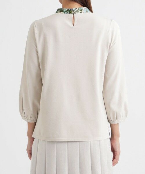 TRANS WORK / トランスワーク ニット・セーター | 【ウォッシャブル】デイジープリントコンビニット | 詳細3