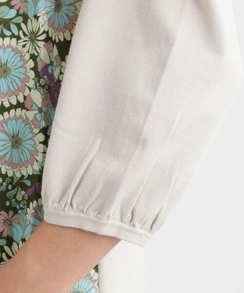 TRANS WORK / トランスワーク ニット・セーター | 【ウォッシャブル】デイジープリントコンビニット | 詳細4