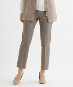 TRANS WORK / トランスワーク その他パンツ | 【ウォッシャブル】チェルビックチェック柄スリムパンツ