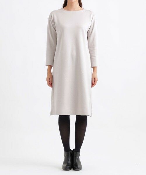 TRANS WORK / トランスワーク ロング・マキシ丈ワンピース | 【ウォッシャブル】ストレッチポンチワンピース | 詳細3