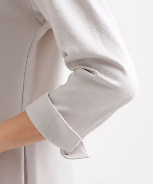 TRANS WORK / トランスワーク ロング・マキシ丈ワンピース | 【ウォッシャブル】ストレッチポンチワンピース | 詳細7