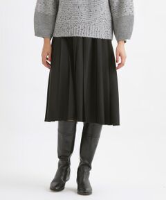 TRANS WORK / トランスワーク ロング・マキシ丈スカート | 【ウォッシャブル】デルピエサキソニーストレッチスカート