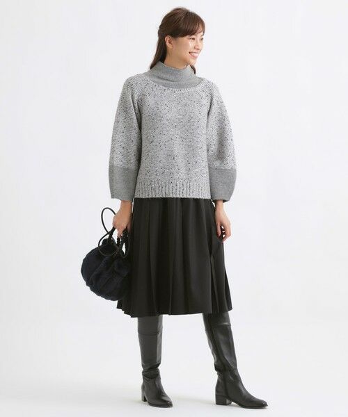 TRANS WORK / トランスワーク ロング・マキシ丈スカート | 【ウォッシャブル】デルピエサキソニーストレッチスカート | 詳細1