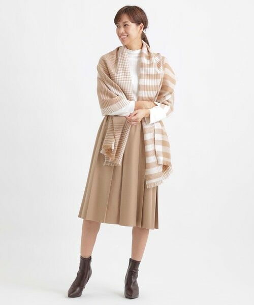 TRANS WORK / トランスワーク ロング・マキシ丈スカート | 【ウォッシャブル】デルピエサキソニーストレッチスカート | 詳細2