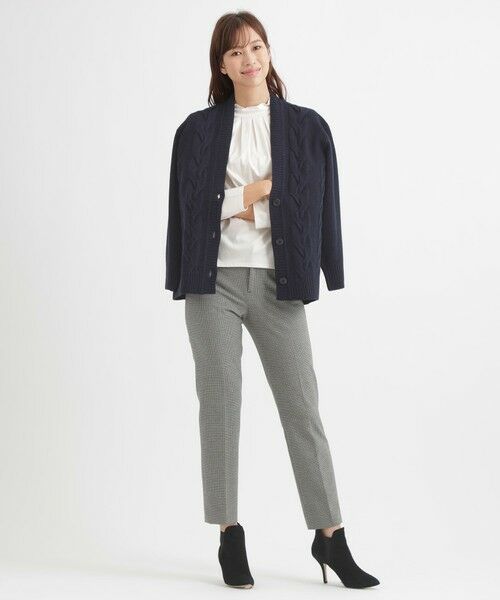 TRANS WORK / トランスワーク ニット・セーター | ミックスソフトウールローゲージニットカーディガン | 詳細1