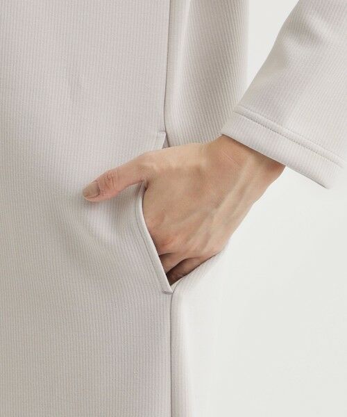 TRANS WORK / トランスワーク ロング・マキシ丈ワンピース | 【ウォッシャブル】リブクッションダンボールワンピース | 詳細7