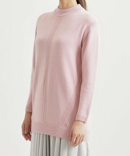 TRANS WORK / トランスワーク ニット・セーター | コースゲージモックネックニット | 詳細5