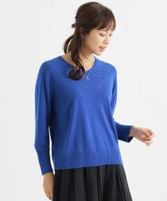 TRANS WORK / トランスワーク ニット・セーター | 【ウォッシャブル】ミックスウールVネックニット