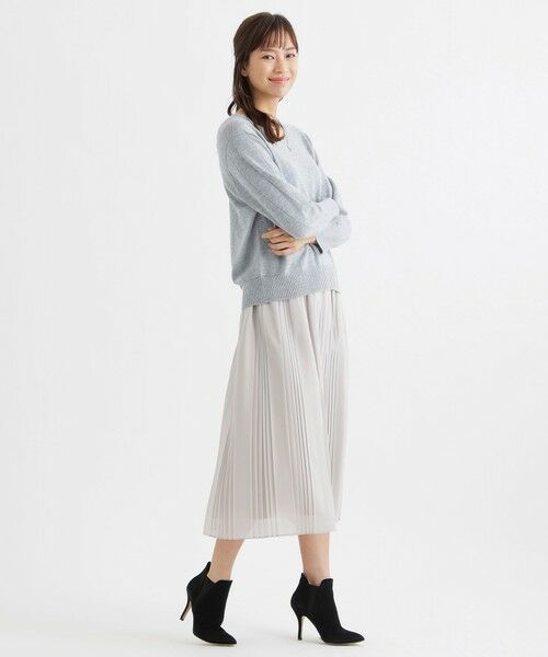 TRANS WORK / トランスワーク ニット・セーター | 【ウォッシャブル】ミックスウールVネックニット | 詳細2