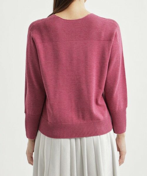 TRANS WORK / トランスワーク ニット・セーター | 【ウォッシャブル】ミックスウールVネックニット | 詳細9