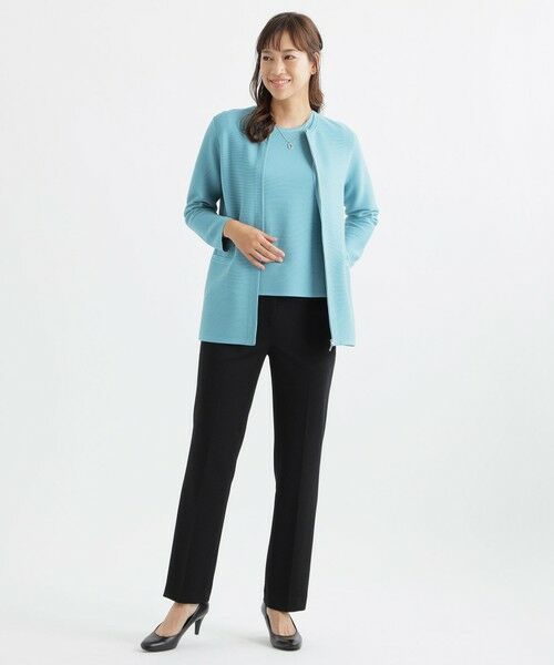 TRANS WORK / トランスワーク ニット・セーター | 【ウォッシャブル】ハイストレッチニットカーディガン | 詳細2
