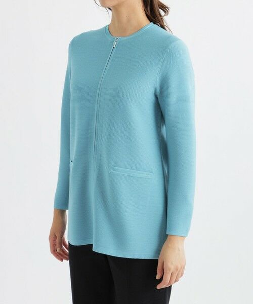 TRANS WORK / トランスワーク ニット・セーター | 【ウォッシャブル】ハイストレッチニットカーディガン | 詳細4