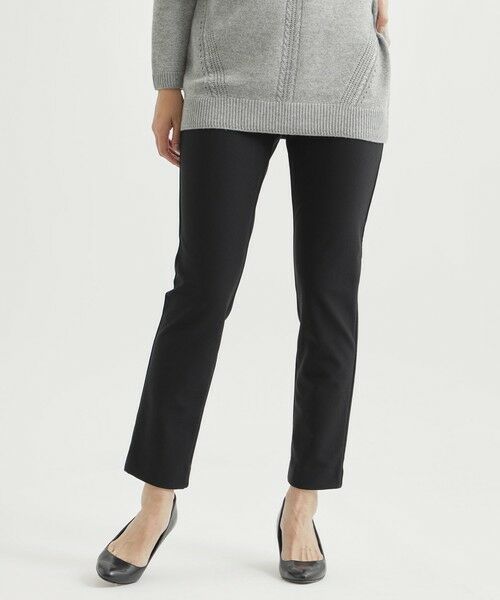 TRANS WORK / トランスワーク その他パンツ | 【ウォッシャブル】【吸湿発熱】ソフトパウダーストレッチパンツ(ブラック1)