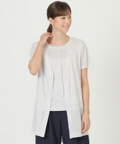 TRANS WORK / トランスワーク カットソー | 【ウォッシャブル】【接触冷感】オメガフライスカットソージレ