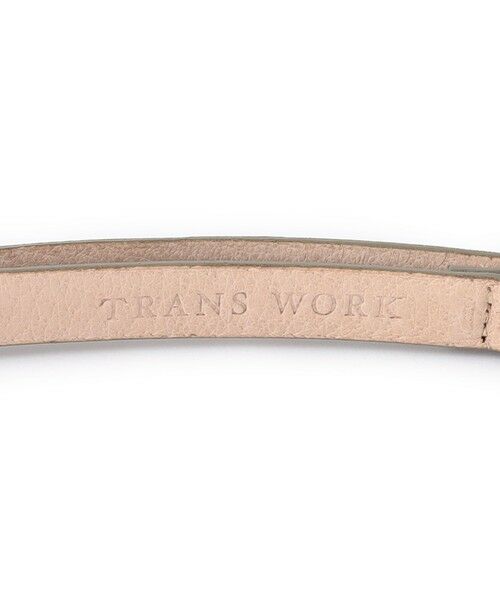 TRANS WORK / トランスワーク ベルト・サスペンダー | デザインバックルベルト | 詳細6
