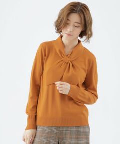 TRANS WORK / トランスワーク ニット・セーター | 【ウォッシャブル】エクストラファインウールハートネックプルオーバーニット