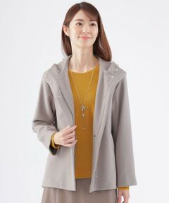 TRANS WORK / トランスワーク その他アウター | ショートビーバーフーデットコート