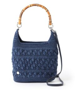 TRANS WORK / トランスワーク メッセンジャーバッグ・ウエストポーチ | バンブーハンドルニットバッグ