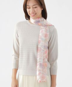 TRANS WORK / トランスワーク マフラー・ショール・スヌード・ストール | 花柄ストール