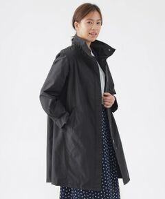 TRANS WORK / トランスワーク その他アウター | 【はっ水】【ウォッシャブル】メモリッシュタッサースタンドカラーコート
