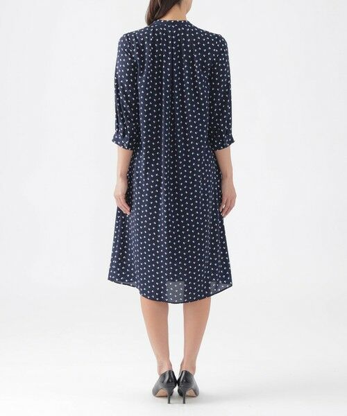 TRANS WORK / トランスワーク ロング・マキシ丈ワンピース | 【ウォッシャブル】スピリットジオメプリントワンピース | 詳細5