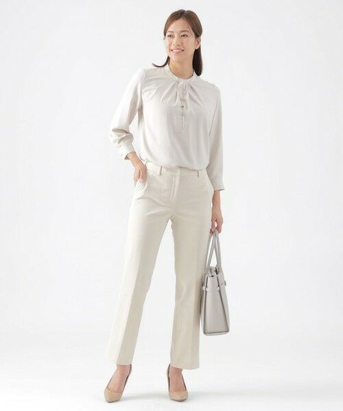 TRANS WORK / トランスワーク シャツ・ブラウス | 【ウォッシャブル】オフショアベネブラウス | 詳細3