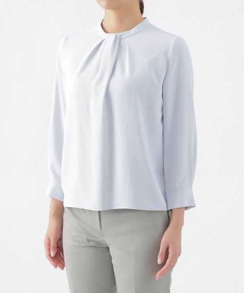 TRANS WORK / トランスワーク シャツ・ブラウス | 【ウォッシャブル】オフショアベネブラウス | 詳細5