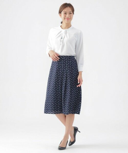 TRANS WORK / トランスワーク シャツ・ブラウス | 【ウォッシャブル】オフショアベネブラウス | 詳細1