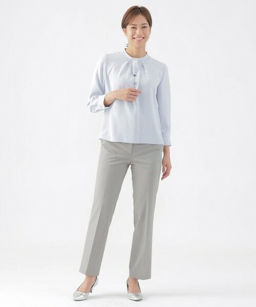 TRANS WORK / トランスワーク シャツ・ブラウス | 【ウォッシャブル】オフショアベネブラウス | 詳細2