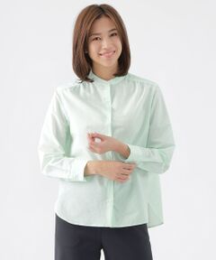 トランスワーク 長袖シャツ コットン100% レイヤード トップス レディース 40サイズ ベージュ系 TRANS WORK TRANS WORK - トランスワーク 長袖シャツ コットン100