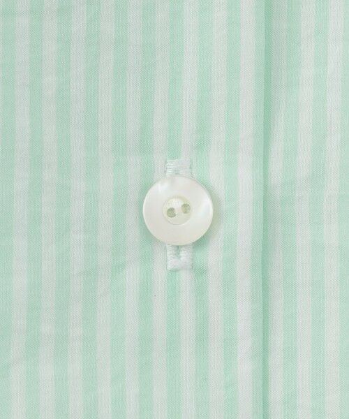 TRANS WORK / トランスワーク シャツ・ブラウス | 【ウォッシャブル】エアリーコットンストライプシャツブラウス | 詳細8