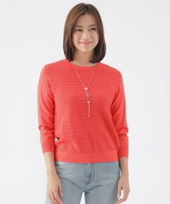 TRANS WORK / トランスワーク ニット・セーター | 【ウォッシャブル】グランドパターンニット