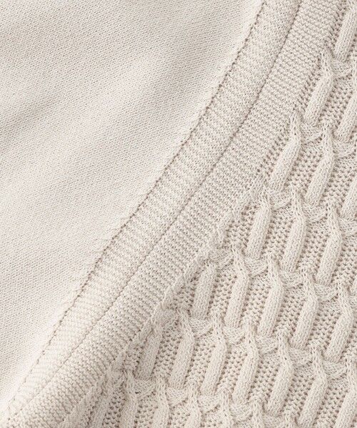 TRANS WORK / トランスワーク ニット・セーター | 【ウォッシャブル】グランドパターンニット | 詳細8