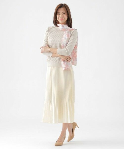 TRANS WORK / トランスワーク ニット・セーター | 【ウォッシャブル】グランドパターンニット | 詳細1