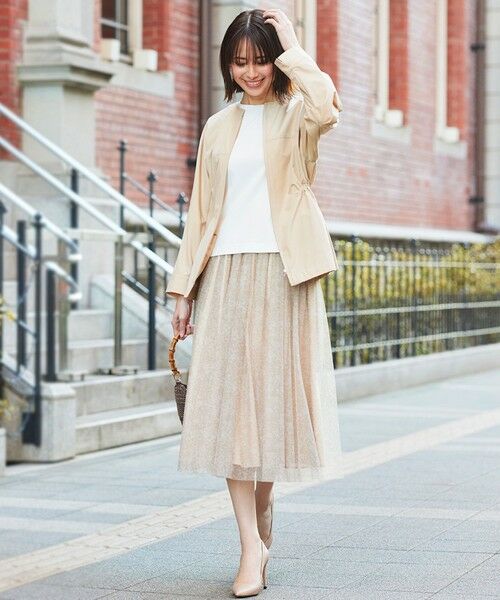 TRANS WORK / トランスワーク カットソー | 【ウォッシャブル】コンパクトコットンポンチ7分袖ドレスＴシャツ | 詳細1