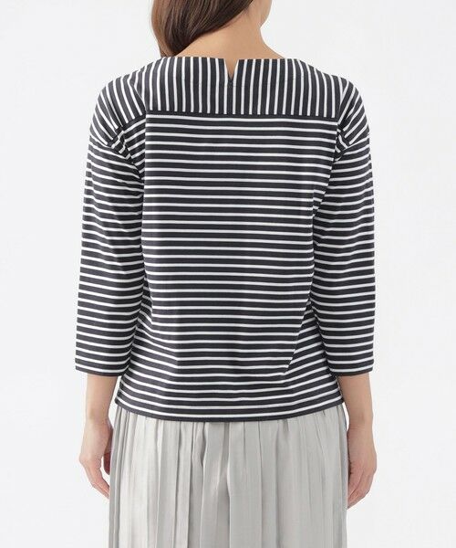 TRANS WORK / トランスワーク カットソー | 【ウォッシャブル】スマイル天竺プルオーバーカットソー | 詳細6