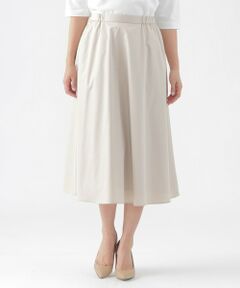 TRANS WORK / トランスワーク ロング・マキシ丈スカート | 【ウォッシャブル】【セットアップ対応】ストレッチタフタスカート