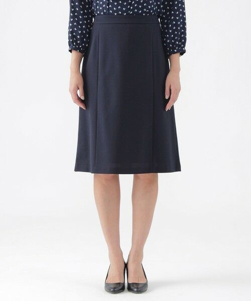 TRANS WORK / トランスワーク ロング・マキシ丈スカート | 【美シリーズ】【ウォッシャブル】【セットアップ対応】トリアセスビンモクロディスカート | 詳細5