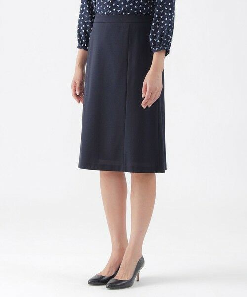 TRANS WORK / トランスワーク ロング・マキシ丈スカート | 【美シリーズ】【ウォッシャブル】【セットアップ対応】トリアセスビンモクロディスカート | 詳細6