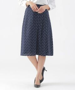 TRANS WORK / トランスワーク ロング・マキシ丈スカート | 【ウォッシャブル】【セットアップ対応】スピリットジオメプリントスカート