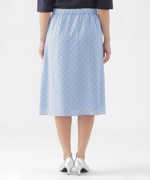 TRANS WORK / トランスワーク ロング・マキシ丈スカート | 【ウォッシャブル】【セットアップ対応】スピリットジオメプリントスカート | 詳細5