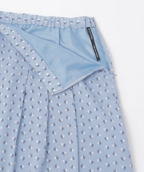 TRANS WORK / トランスワーク ロング・マキシ丈スカート | 【ウォッシャブル】【セットアップ対応】スピリットジオメプリントスカート | 詳細6