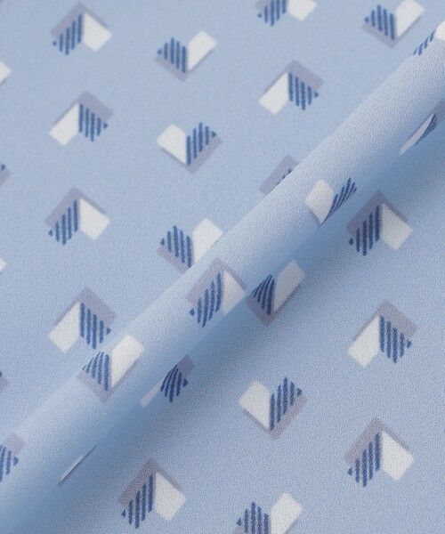 TRANS WORK / トランスワーク ロング・マキシ丈スカート | 【ウォッシャブル】【セットアップ対応】スピリットジオメプリントスカート | 詳細7