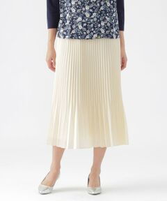 TRANS WORK / トランスワーク ロング・マキシ丈スカート | 【ウォッシャブル】スパンローンミモレ丈スカート