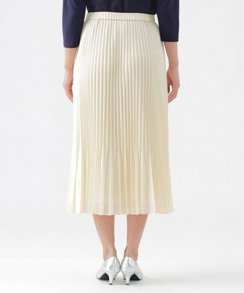 TRANS WORK / トランスワーク ロング・マキシ丈スカート | 【ウォッシャブル】スパンローンミモレ丈スカート | 詳細6