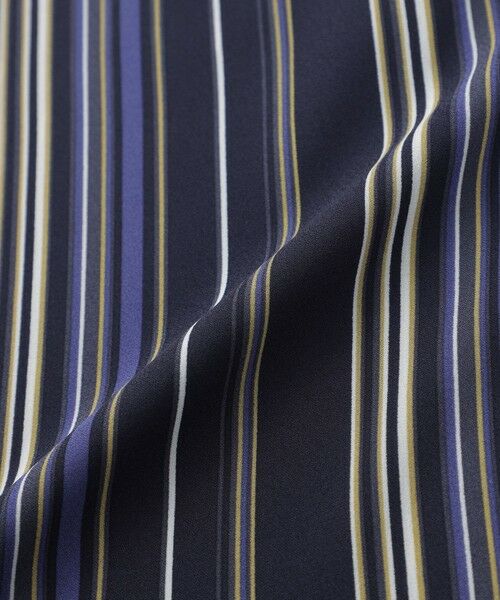 TRANS WORK / トランスワーク シャツ・ブラウス | 【WEB限定カラー】【ウォッシャブル】マルチストライププリントシャツブラウス | 詳細7