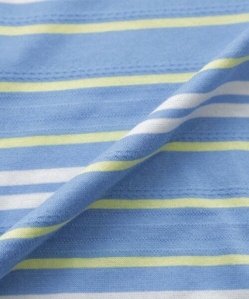 TRANS WORK / トランスワーク カットソー | 【ウォッシャブル】ジャカードボーダーシルケット　プルオーバー | 詳細10